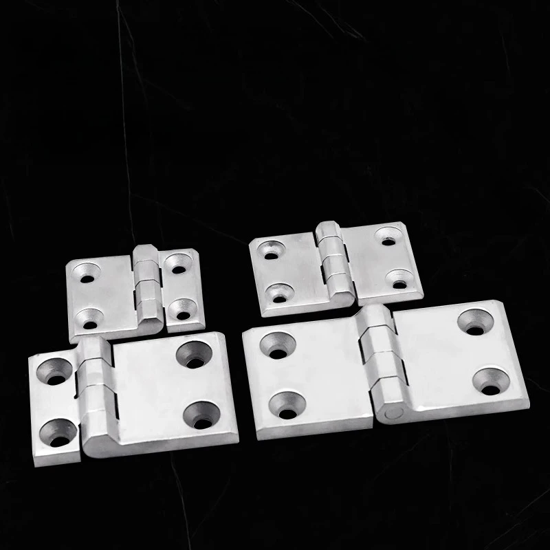 304 Stainless Steel 120 * 60 * 8 Industrial Flat Heavy Duty Hinge Hardware Electromechanical Box Hinge Hinge