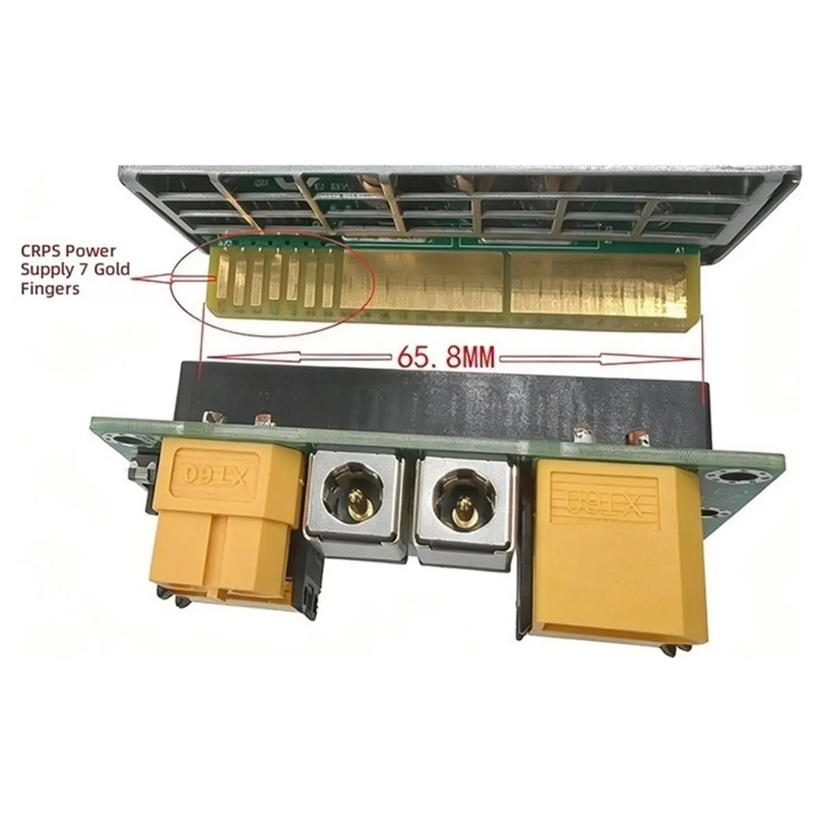 CRPS Server Power Supply Breakout Board CRPS Server Power Adapter Startup Board 1200W 12V Power Board