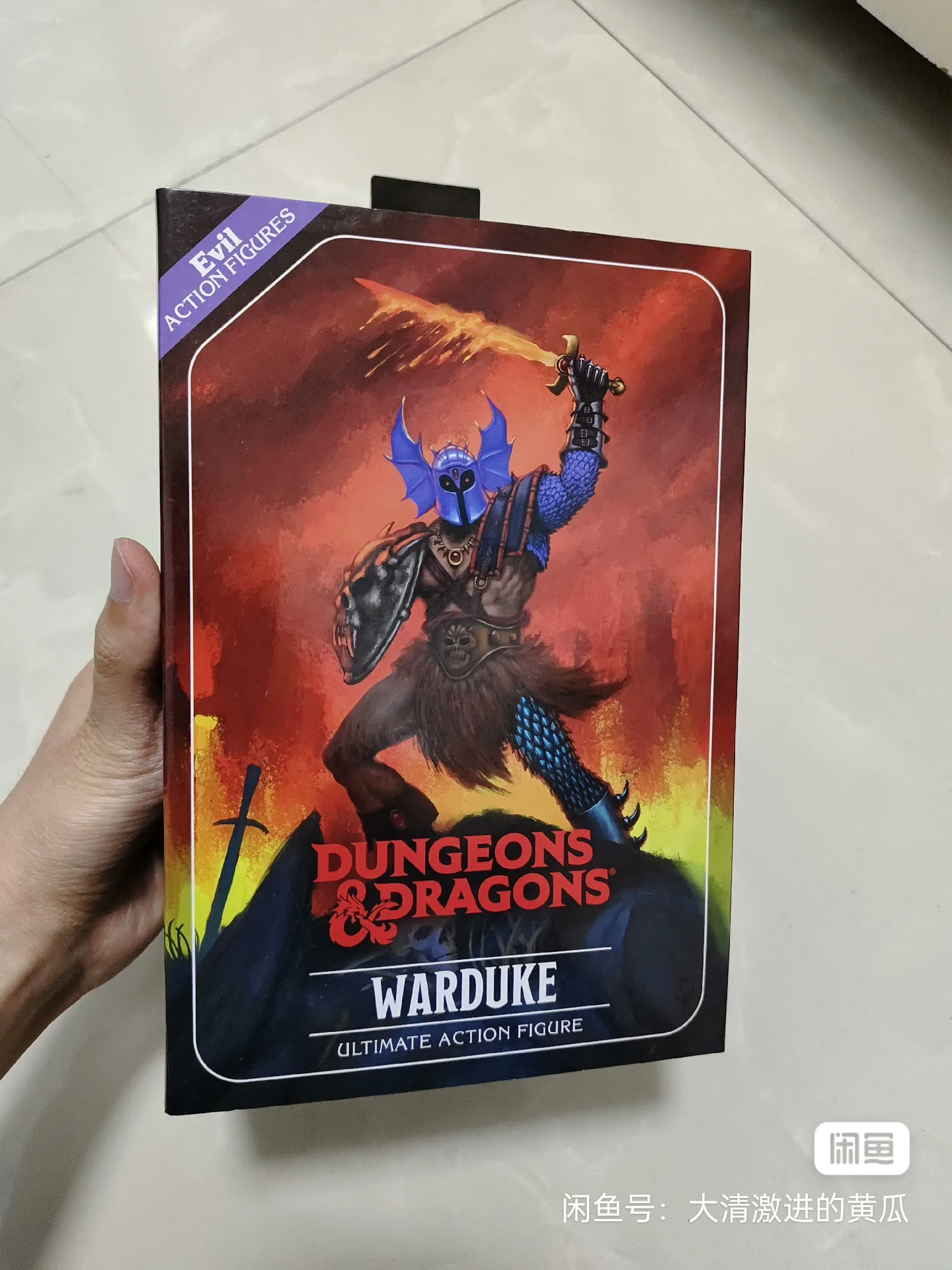 Neca Game Anime Duke Of War 7 Movable Actuion Figure 52271 Dragon And Dungeon Warduke Grimsworth Figurine Collectable Toy Gift