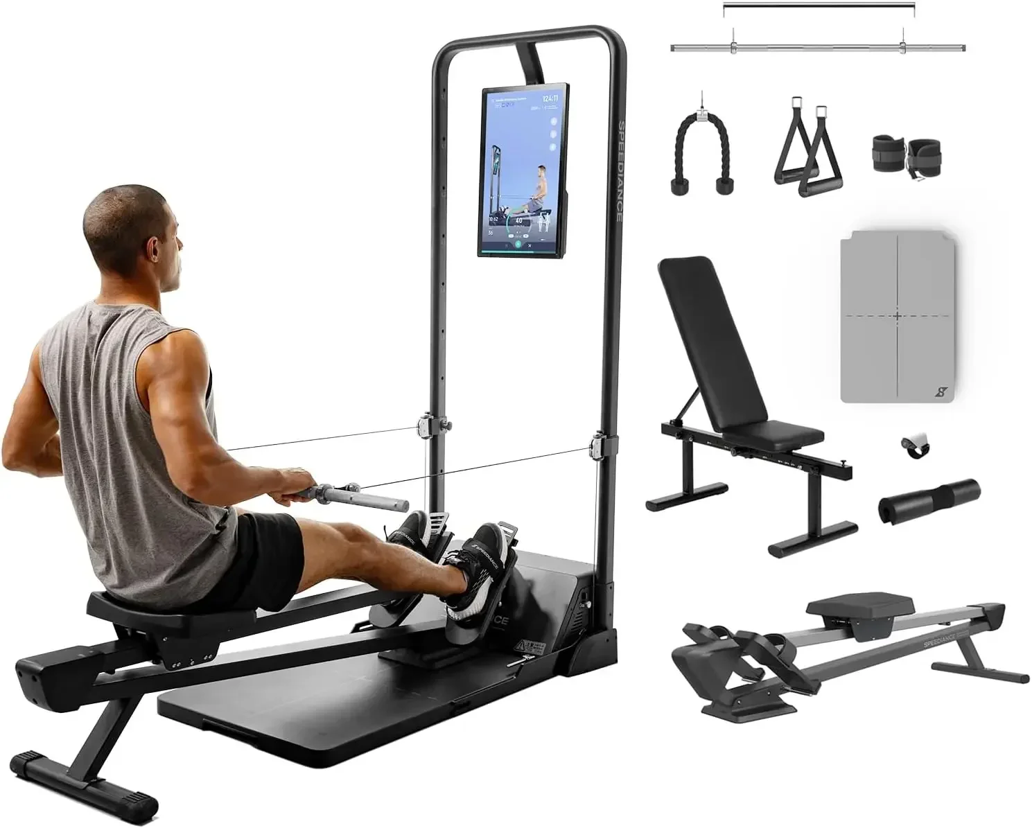 

Family Plus-máquina de Cable todo en para entrenamiento en casa