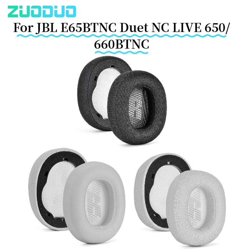 

Cooling-Gel Replacement Earpads for JBL E65BTNC Duet NC LIVE 650/660BTNC Gaming Headphones