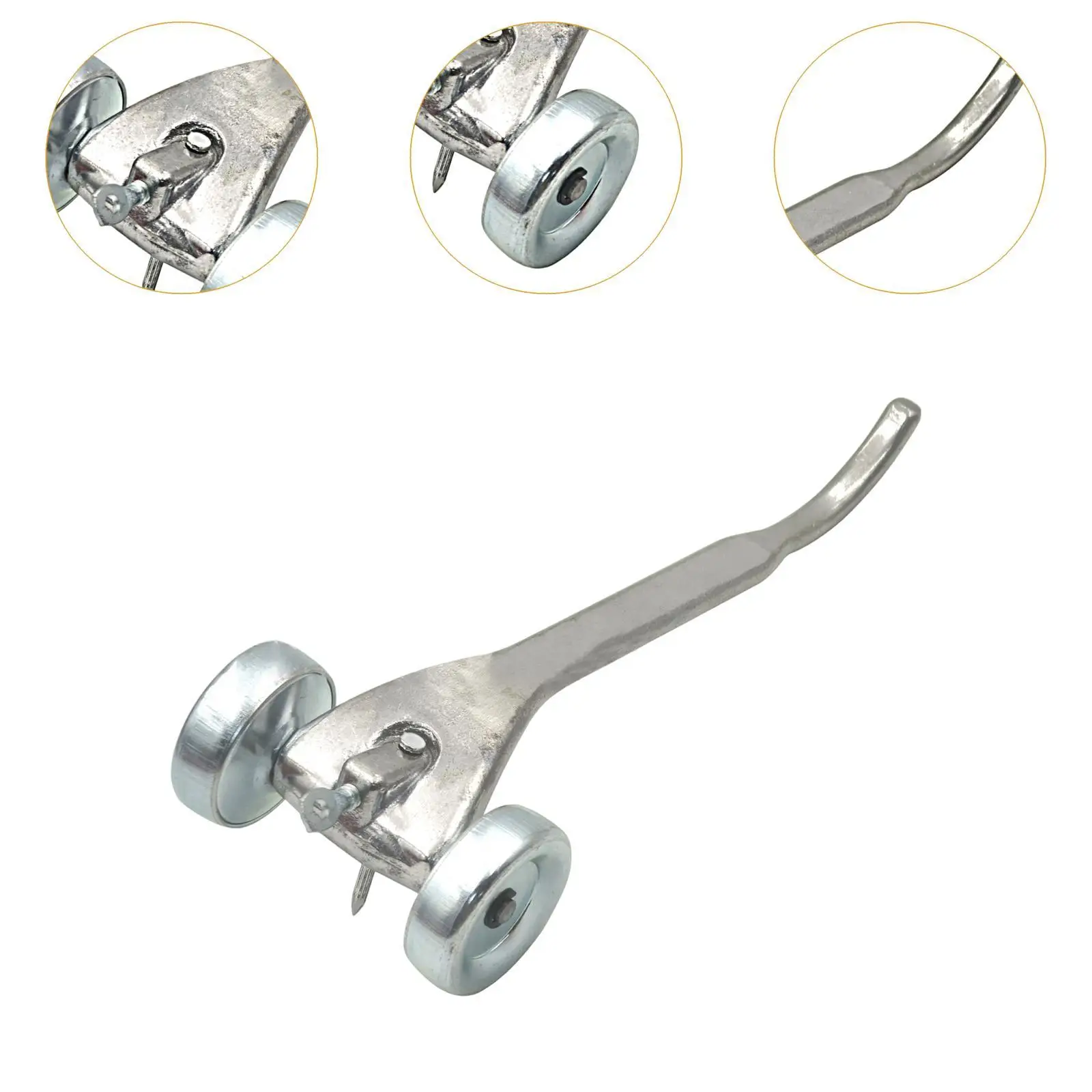Iron Joint Raker Tile Angled Grout Saw Remover Wall Scraper for Home Improvement and Repair