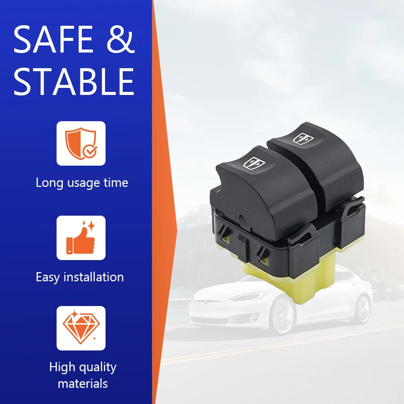 NEW HNROCK 254118044R is suitable for Renault car window lift switches, high quality, 1 piece