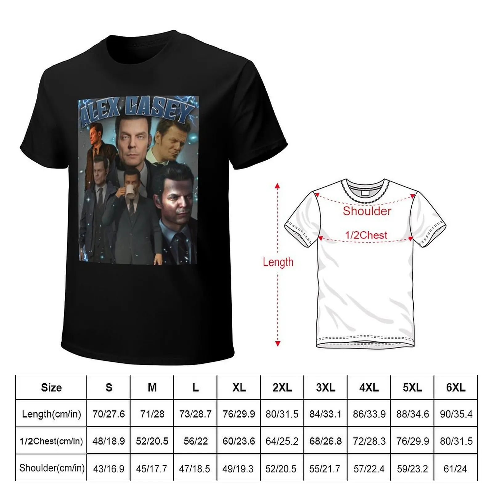 Alex Casey T-Shirt Anti-Pilling Casual T-Shirt