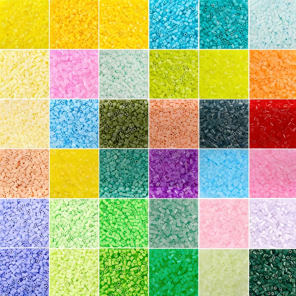 2.6mm Bulk Pink Color Series Perler Beads Refill Pack - 1000/5000pcs Fusible DIY Art Craft Fuse Beads for Mosaic Puzzle Kits