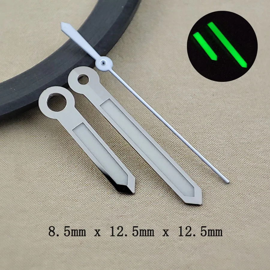 NH35 Hands NH36 Hands Silvery Pointer Green luminous Hands Watch Accessories Suitable For NH35 NH36 4R Movement