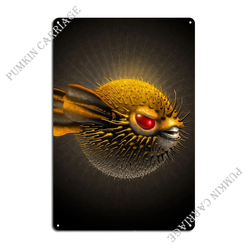 Puffer Metal Plaque Poster Funny Funny Club Plaques Tin Sign Poster