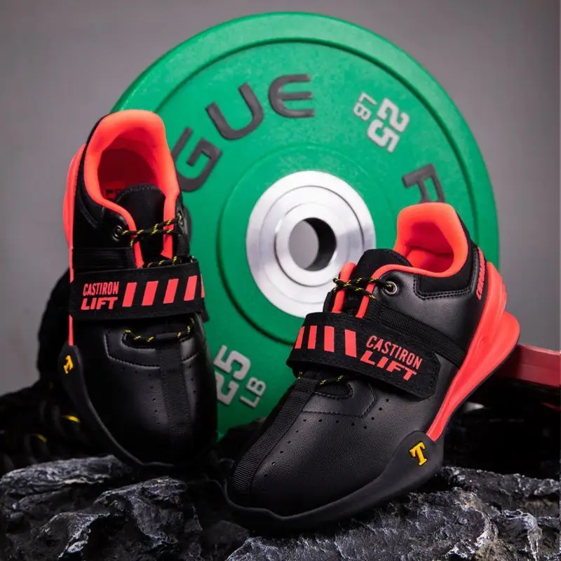 

2026 Hot Sale Weight Lifting Sneakers Anti-Slippery Gym Training Shoe Unisex Squat Hard Pull Shoes Top Quality Sports Shoes Man