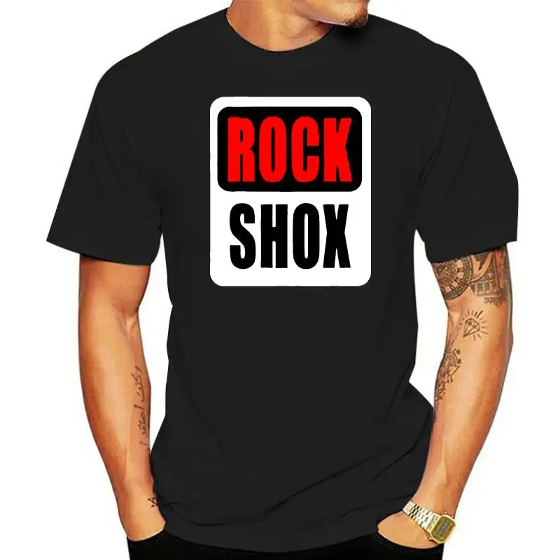 2022 Hot Sale T-Shirt Man New Rock-Shox T-Shirt Mountain Biker MTB Riding S To 3Xl Men's Black White 3D Print Tee shirt