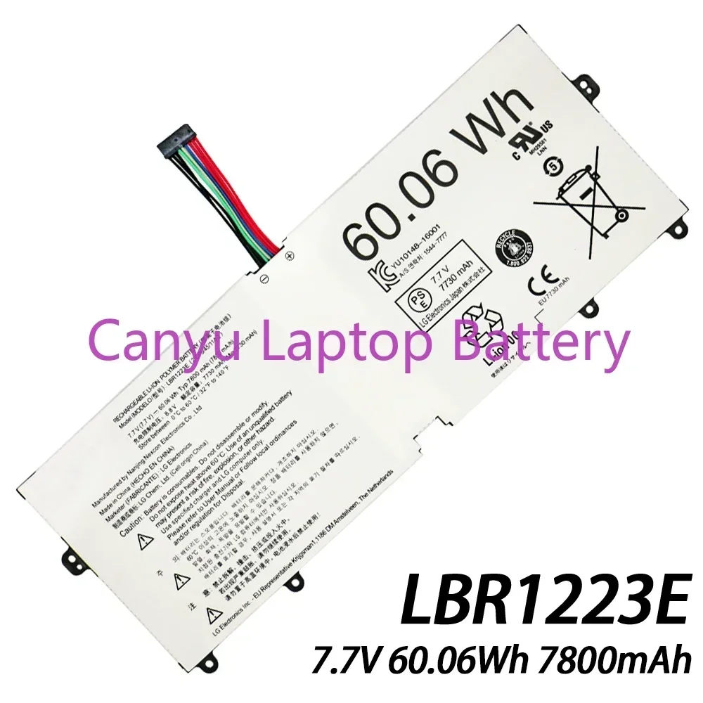 2024 LBR1223E  For LG Gram 13Z970 14Z970 15Z970 15Z975 13Z970.G.AA53C 13Z975 14Z980 15Z980 Laptop battery