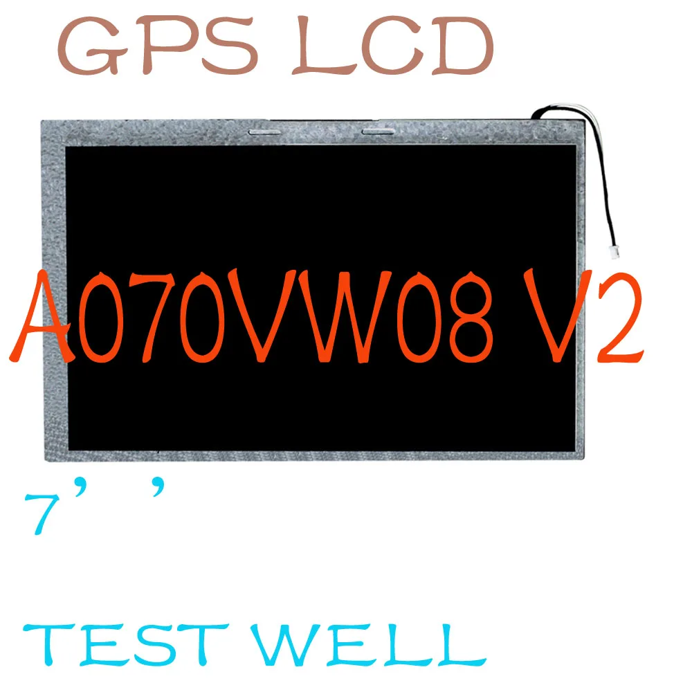 

Original 7" GPS LCD Screen A070VW08 V2 V0 800*480(RGB) For Mt6070ih Tablet PC MID GPS Lcd Screen for Car Dvd Gps LCD Replacement