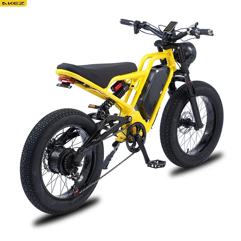 

Off road electric motorcycle aluminum alloy soft tail vehicle snow assisted bicycle lithium battery manufacturer wholesale bike