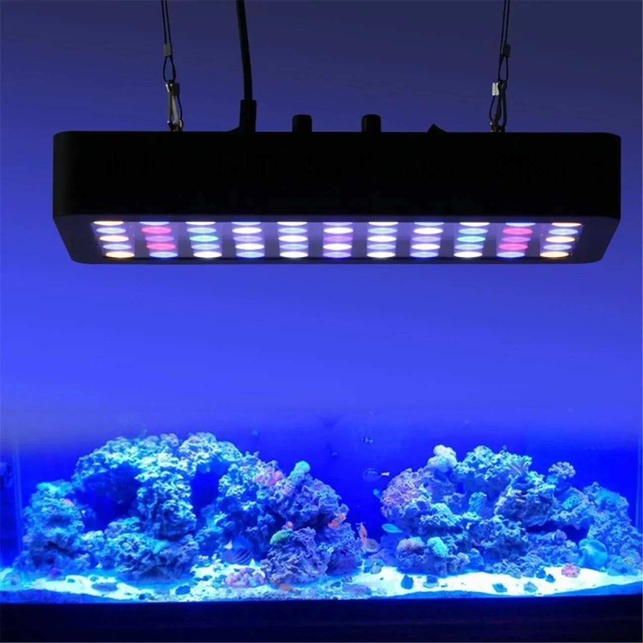 165W wholesale factory supply Intelligent led aquarium light dimmable fish tank aquarium lighting for coral reef