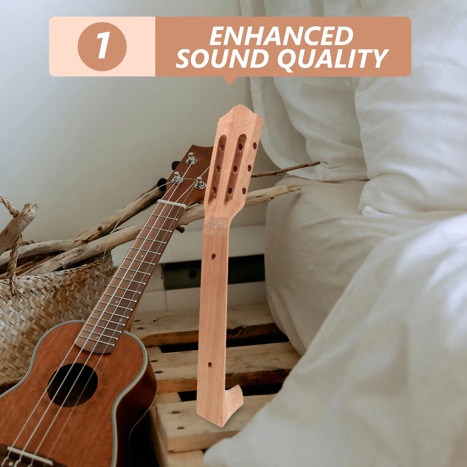 

Guitar Neck Electric Acoustic Parts Necks Body Kit Fingerboard Wood Fretboard Tuning Pegs