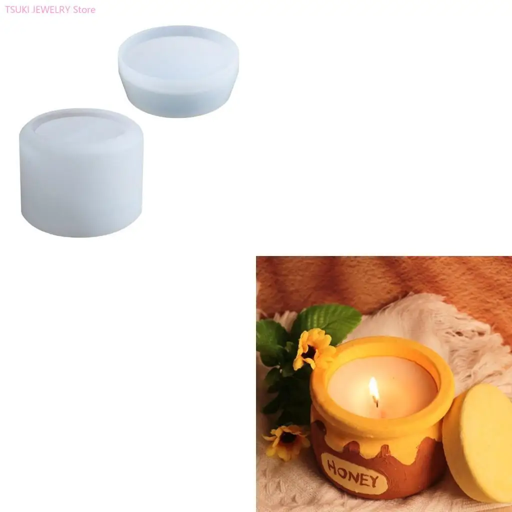 

62KE Flexible Silicone Storage Box Mold for Craft Small Item and Jewelry Organization