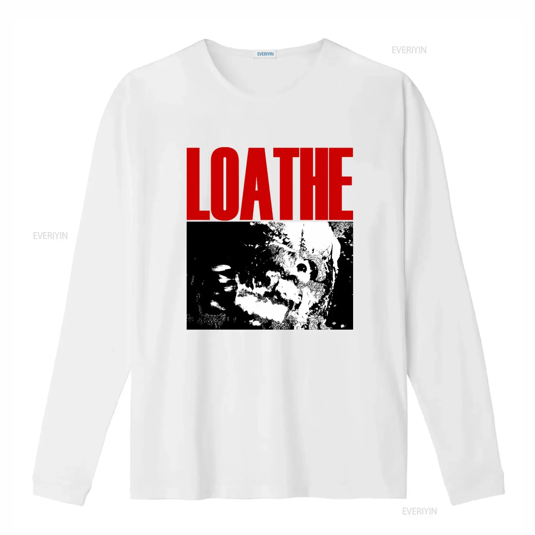 Loathe Band Heavy Metal Logo T Shirt Loatheasone Art Design for Music Fans vintage Washed Versatile Soft Slightly Comfortable view 4
