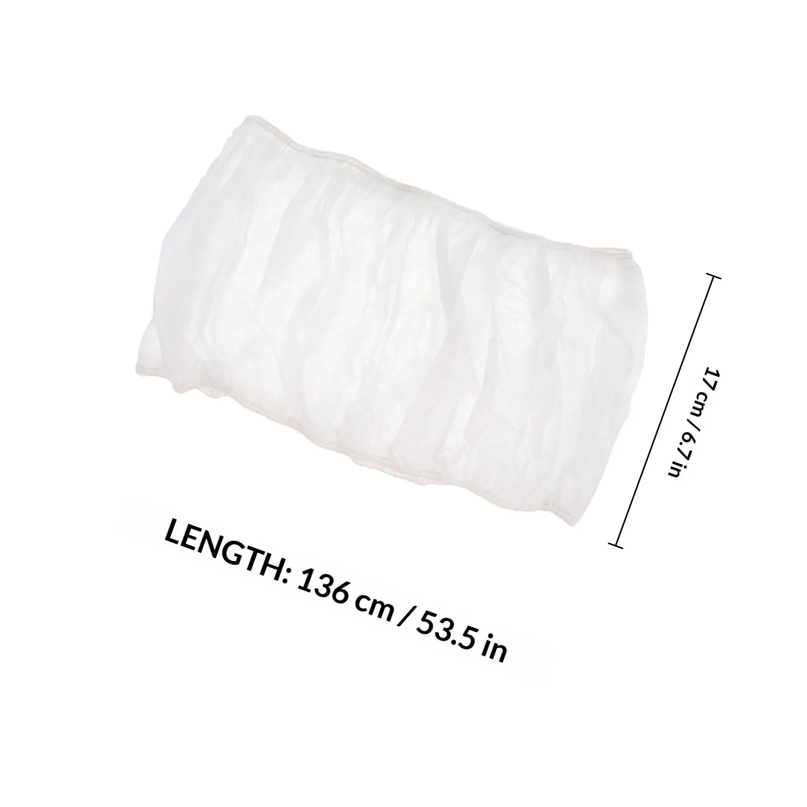 30Pcs Disposable Toilet Seat Covers Non-Woven Waterproof Moisture-Proof Skin-Friendly Portable for Travel Family Camping Hotel