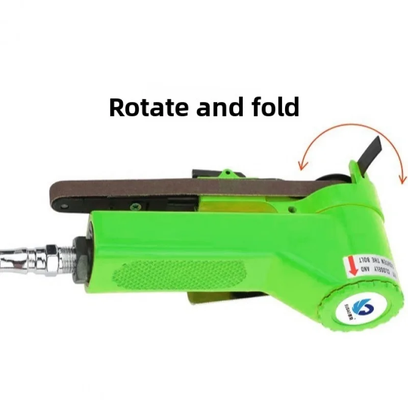 Pneumatic sanding machine, sanding machine, multifunctional polishing machine, high-speed belt machine, polishing machine