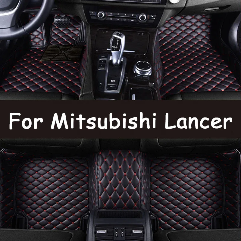 Car Floor Mat For Mitsubishi Lancer II Cedia Virage 2009~ 2014 Accesorios Para Auto Non-slip Floor Mats Car Accessories Interior