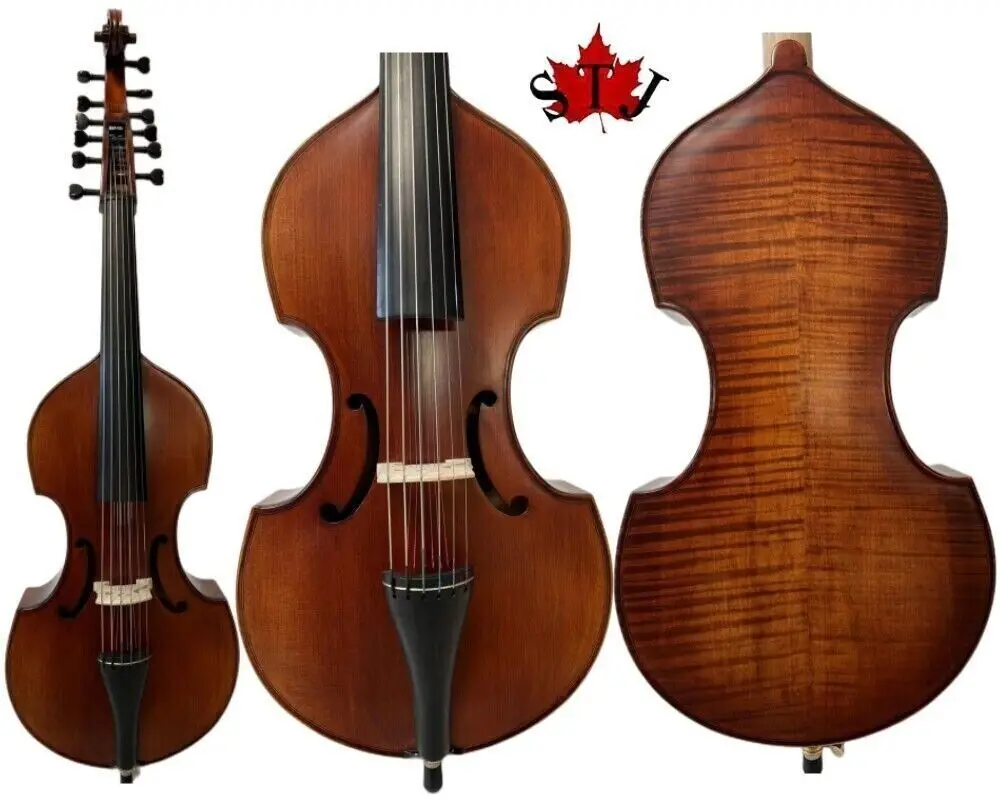 

Baroque Style SONG Brand Maestro 6x6 strings 20 1/2" viola da gamba#15571