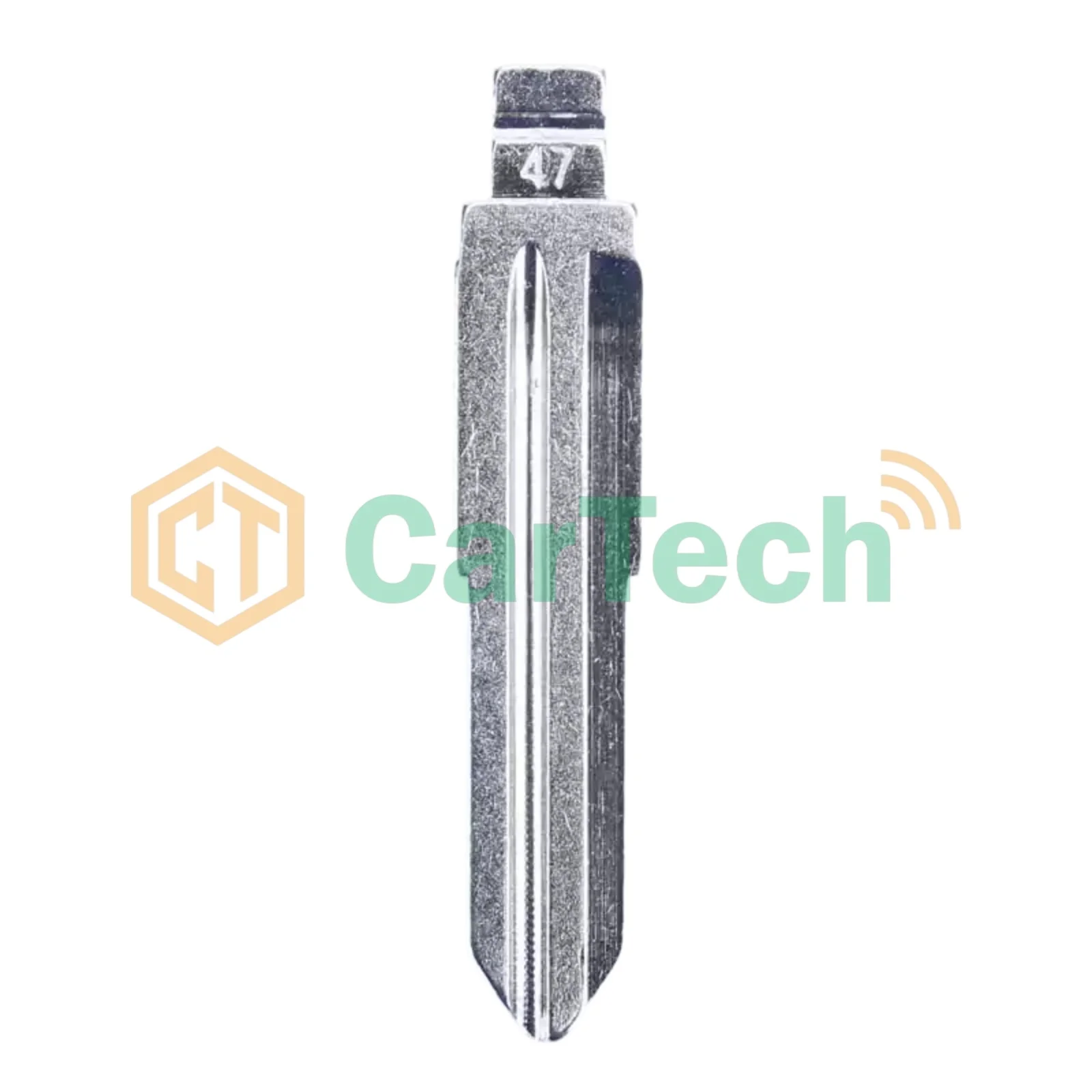 Cartech 47# Uncut Flip Blank Key Blade for KEYDIY KD XHORSE VVDI Universal Remote Fit ChangAn CX20
