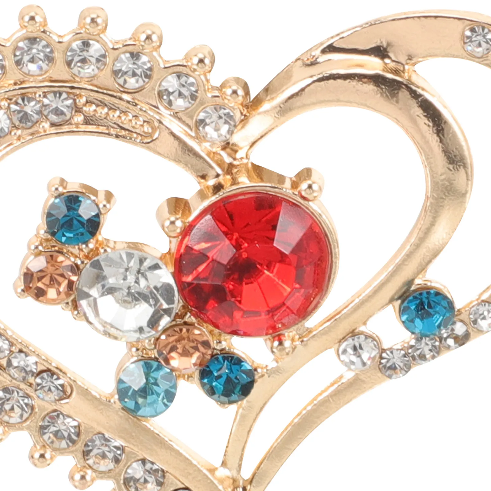 

10Pcs Heart Alloy Rhinestone Applique Patches for Clothing Shoes Handbag Decoration DIY Sewing Craft Supplies Shoes Decor