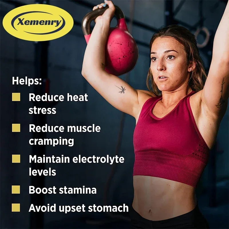 Electrolyte Capsules - Reduce Caloric Stress and Muscle Cramps and Replenish What The Body Loses Through Sweat