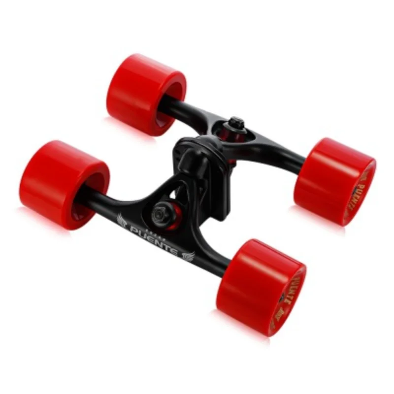 Skateboard Scaffolding Bridge 70*51mm Skateboard Wheel ABEC-9 Axis Rubber Gasket Small Bridge Combination Longboard Truck Wheels