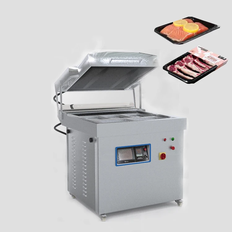 

Commercial Automatic Single Double Chamber Vacuum Packer Sealing Packing Machine for Food