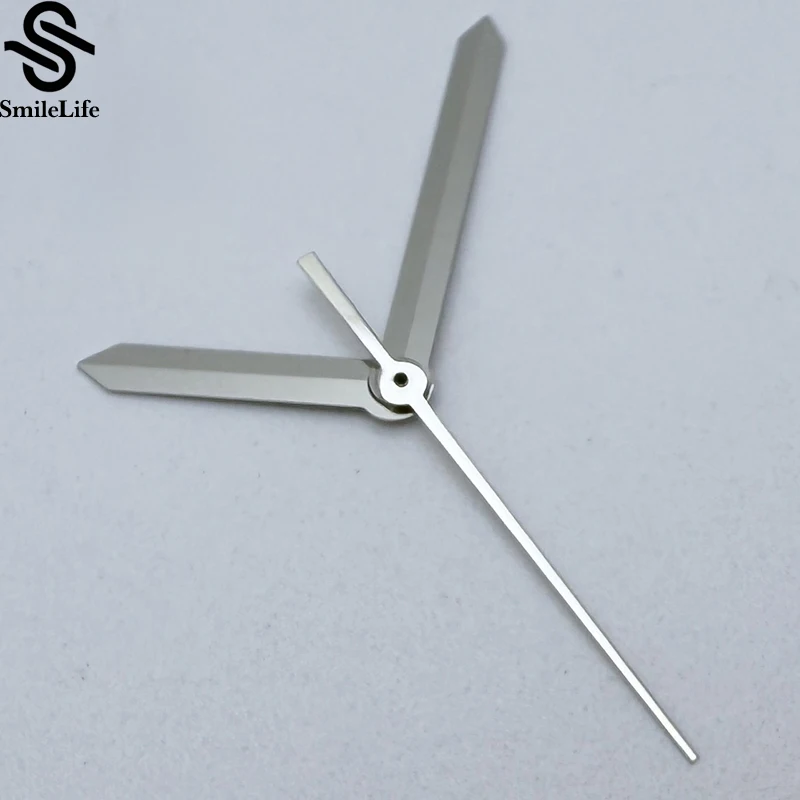 SmileLife NH35 manecillas de reloj plateadas pulidas compatibles con NH35/NH36/4R/7S movimiento automático accesorios de reloj mecánico