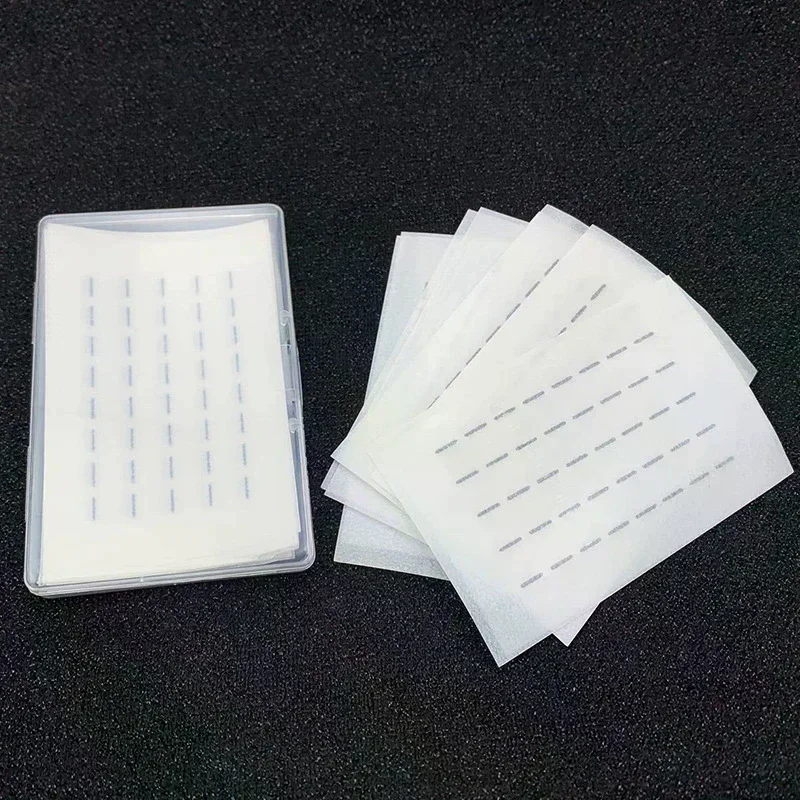 200 قطعة/صندوق غلويليس الرموش وهمية شريط لاصق ذاتي خط مقاوم للماء قابلة لإعادة الاستخدام خالية من الغراء رمش شريط لاصق الرموش الصناعية #3