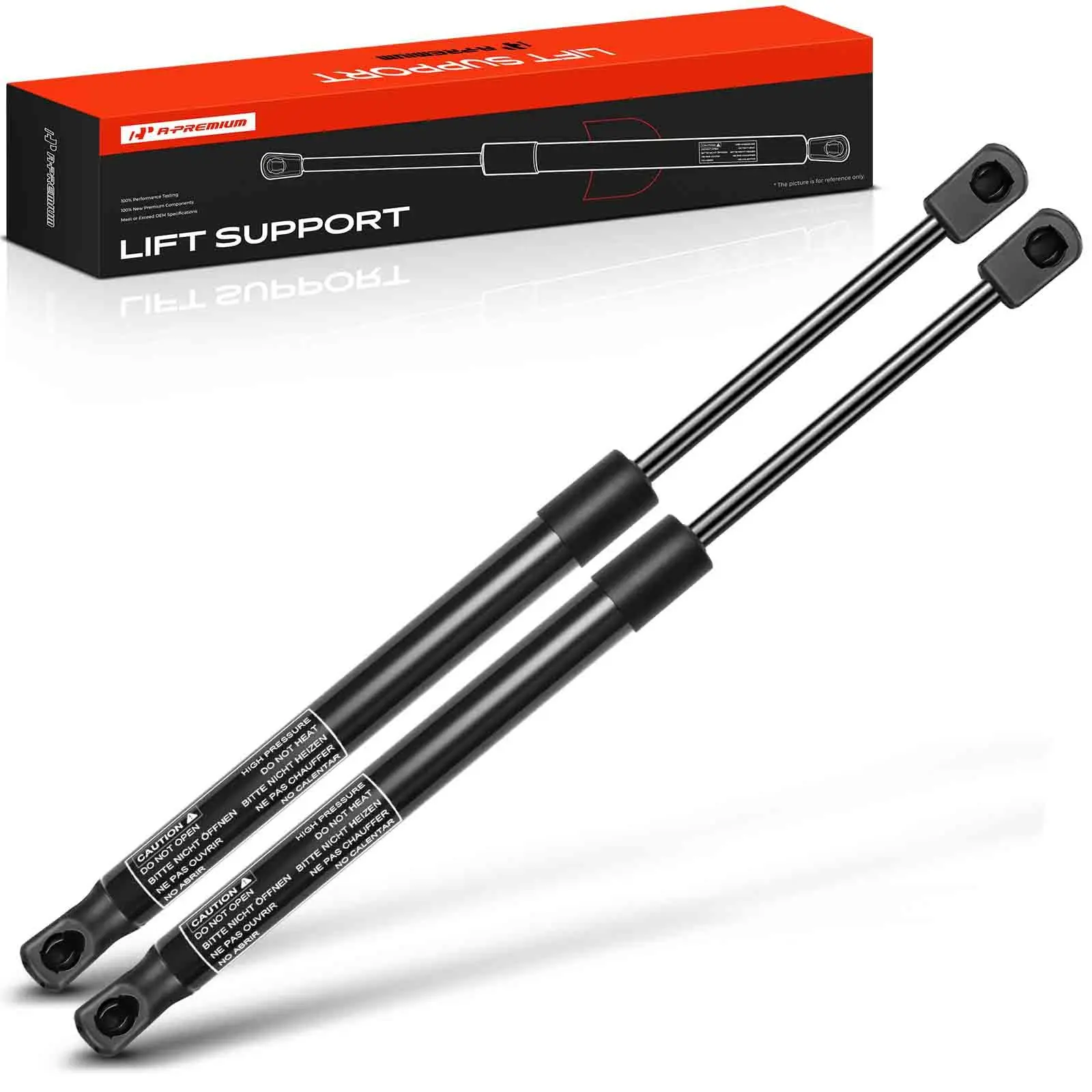 A-Premium 2Pcs Front Hood Lift Supports Shocks Struts for Porsche 928 1978-1991