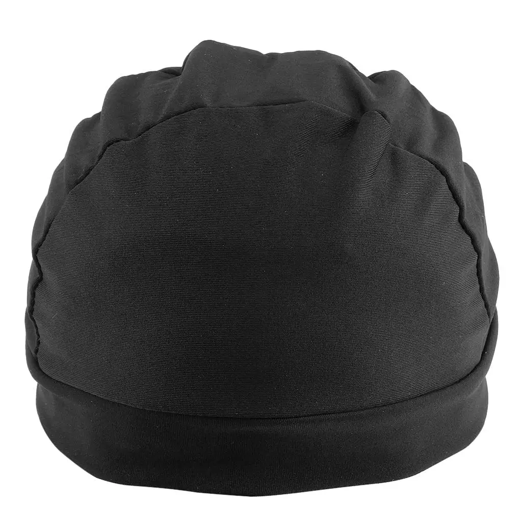 Black Spandex Dome Cap, malha de cabelo para fazer perucas, Snood, Stretchy Wig Cap