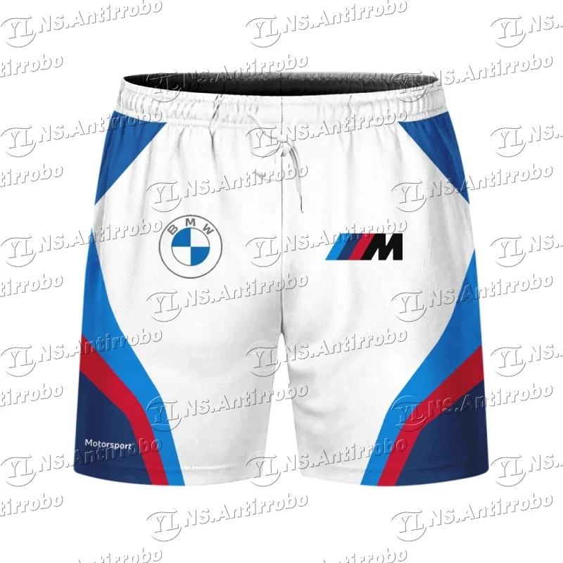 

BMW Motorrad Motorsport Мужские модные сетчатые дышащие повседневные шорты и удобные шорты для бега для фитнеса