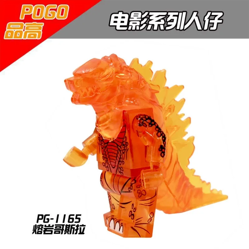 New Movie Series Godzilla Blocks Mini Doll Children\'s Toy Building Block Anime Hobbies Boy Girls Collection Birthday Gifts Toys