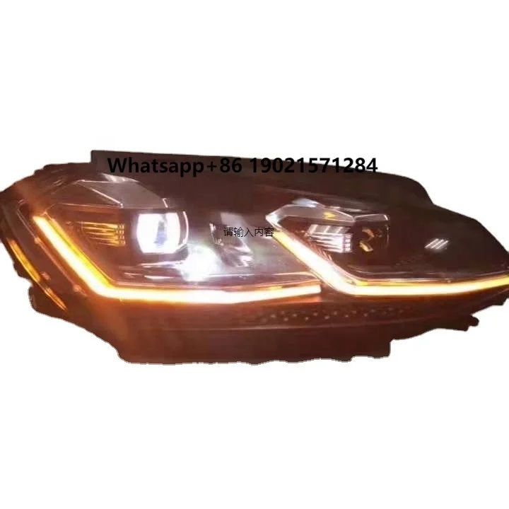 

Upgrade Modified Front Lamp Lights Golf Head Car Lights for Golf 7 Headlight 2014-2016
