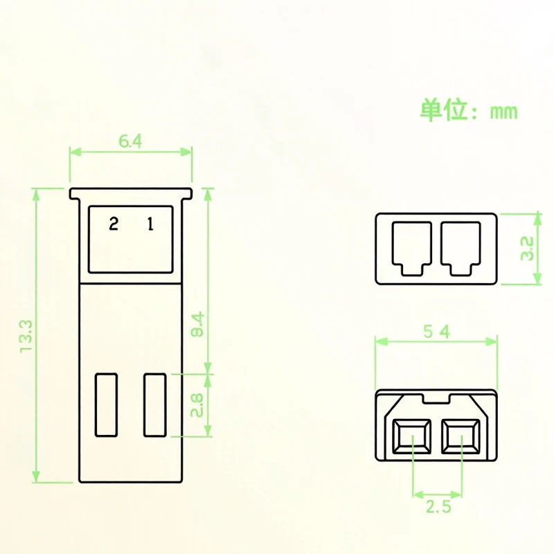 20 Stück männliche und weibliche Steckverbinder, JST-Steckerkabel, DIY 2-poliger Steckverbinder, 2,54 mm Abstand, roter und schwarzer Anschlussdraht, 10 cm/30 cm – Detail 12