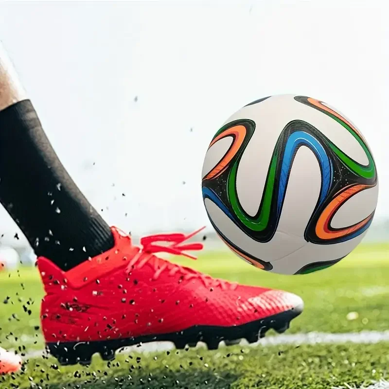 كرة القدم حجم 5 الكبار المهنية مباراة كرات سلس المستعبدين مرونة عالية في الهواء الطلق التدريب كرة القدم بو لينة فوتبول #3