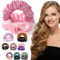 Heatless Curling Rod Headband No Heat Soft Hair Curlers Lazy Hair Rollers Sleeping Silk Curls Ties Perm Rods Hair Styling Tools