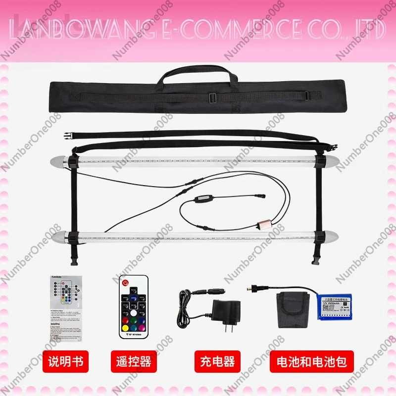 Paddle Board LED Light Outdoor Waterproof Colorful Night Tour Lighting Removable Decorative Lamp for Kayak SUP Canoe