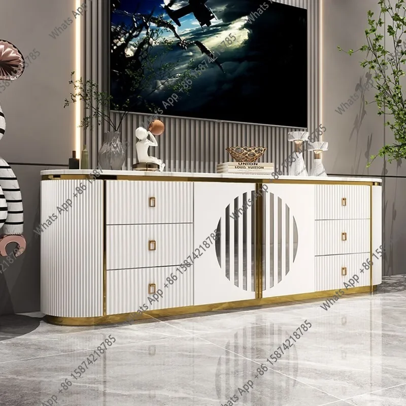 A-X No Foot Simple Tv Cabinet Decoration Classic Designer Modern Tv Stands Living Room Nordic 200Cm Mueble Televisor Furniture H