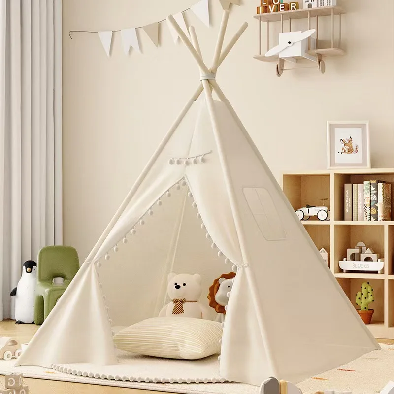 Indian Themed Kids Tent Indoor Outdoor Princess Castle Playhouse Toy Boys Girls Indoor Children's Tent Play House Toy House