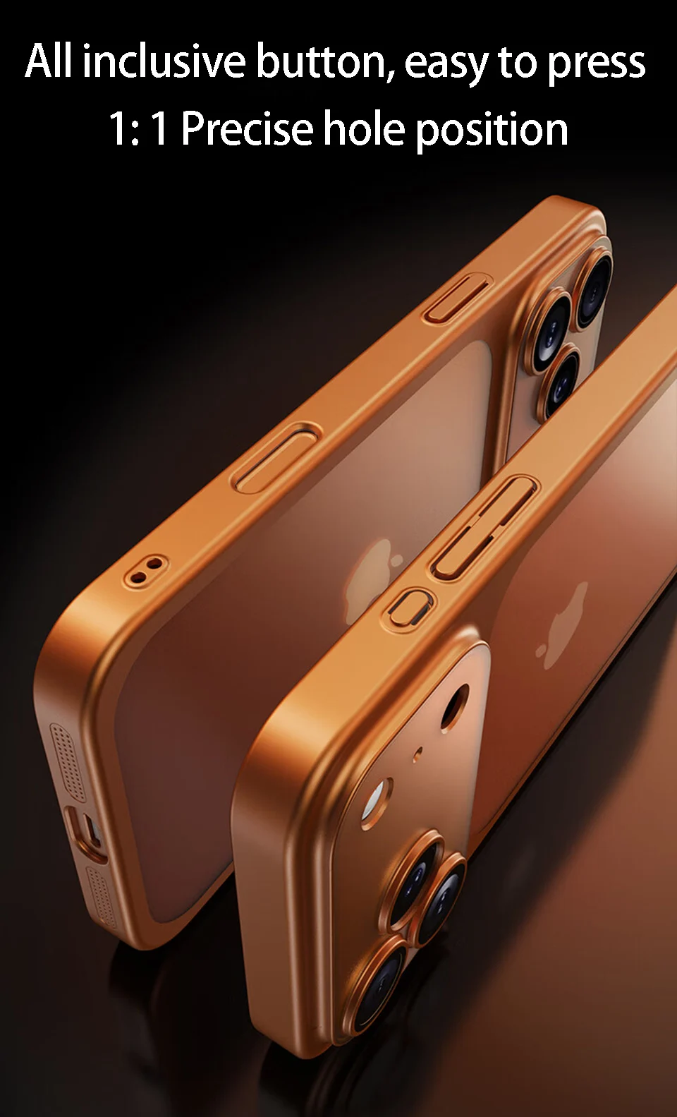 Neue weiche matte Schutzhülle für iPhone 18 17 16 15 14 13 12 11 Pro Max mit Linsenschutzfolie, durchsichtige Silikonhülle. – Detail 3