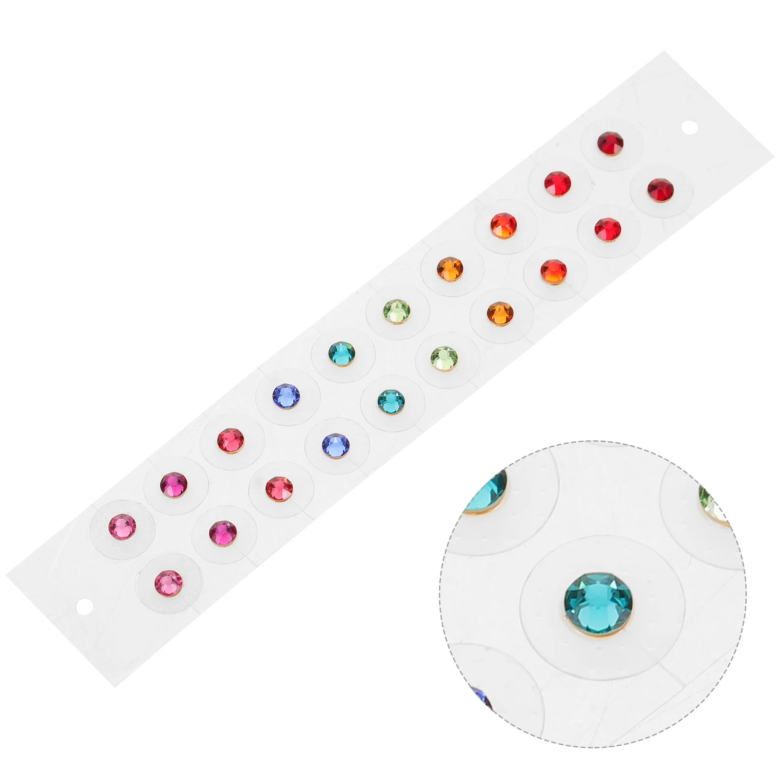 

1 Sheet Ear Acupoint Massage Patches Magnetic Acupressure Seeds Portable Auricular Stimulation Stickers for Relaxation and Pain