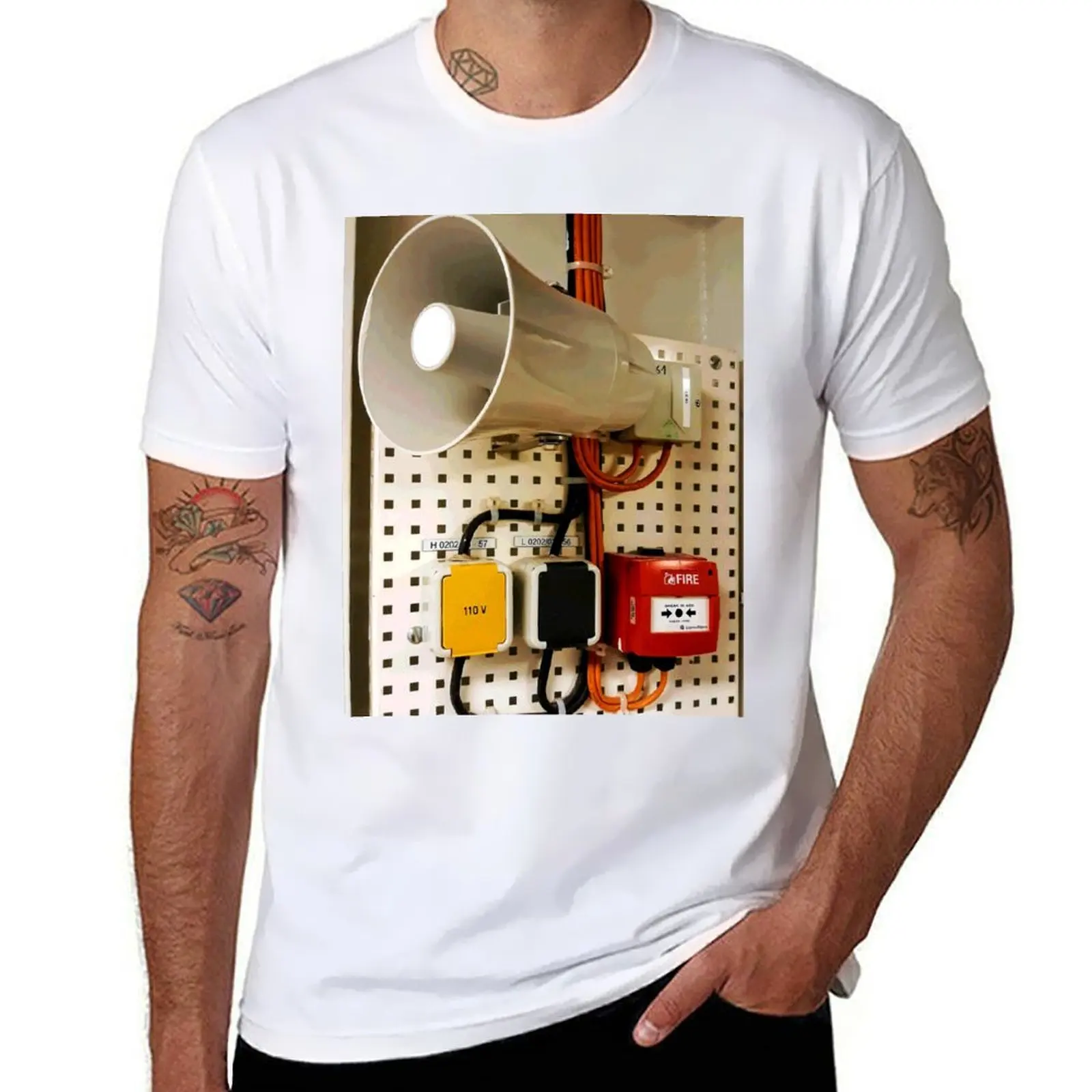 

Safety PA System and Fire Alarm T-Shirt t shirt man luxury t shirt man designer T-Shirt