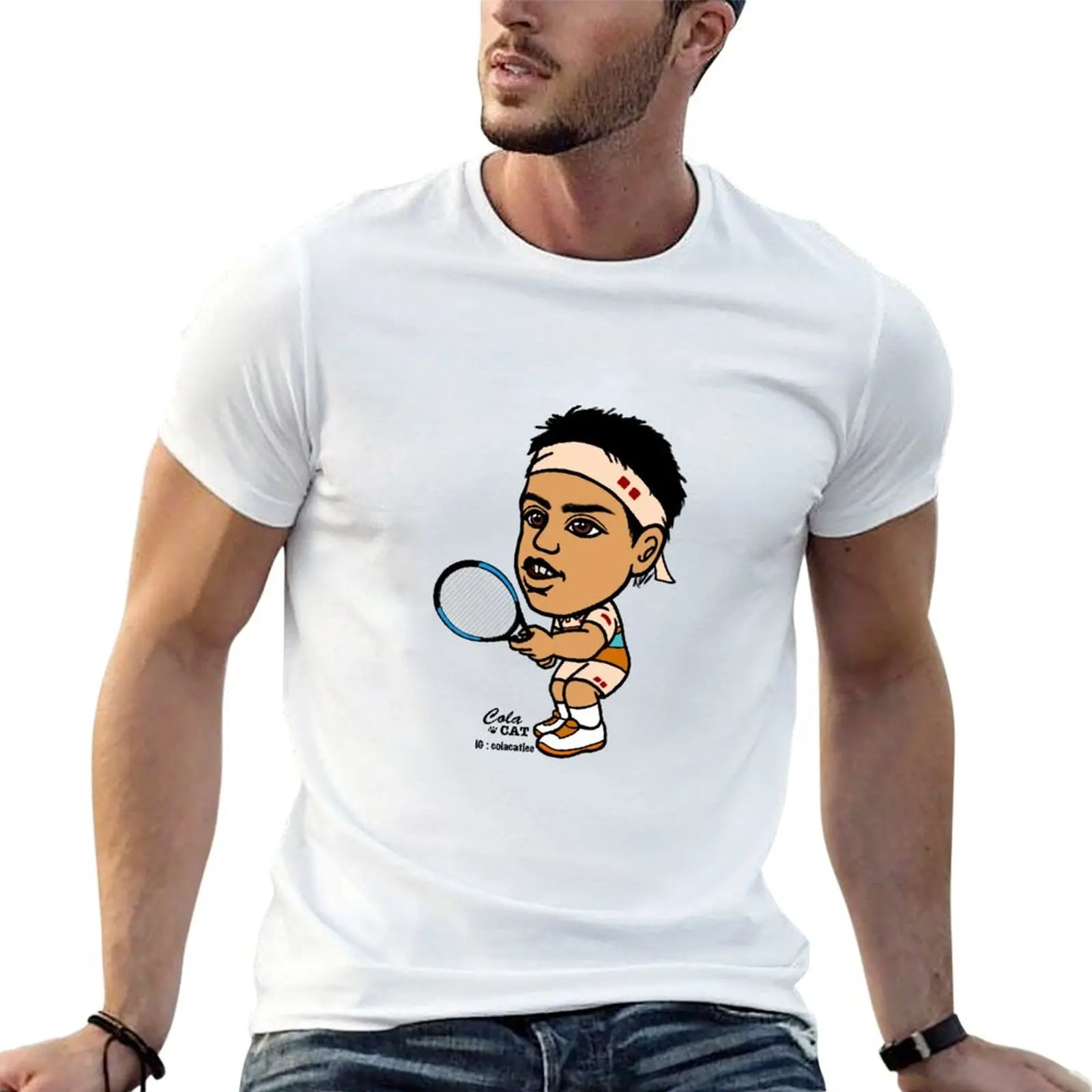 

Kei Nishikori T-Shirt man t shirts graphic man t shirt designer T-Shirt