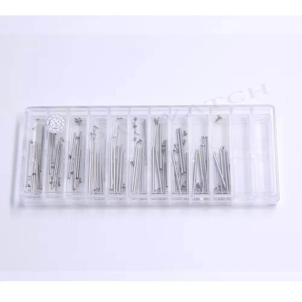 Watch Band Parts Sleeve, Pins, Screws and Friction End Style Bars for Bands to Case Assortment