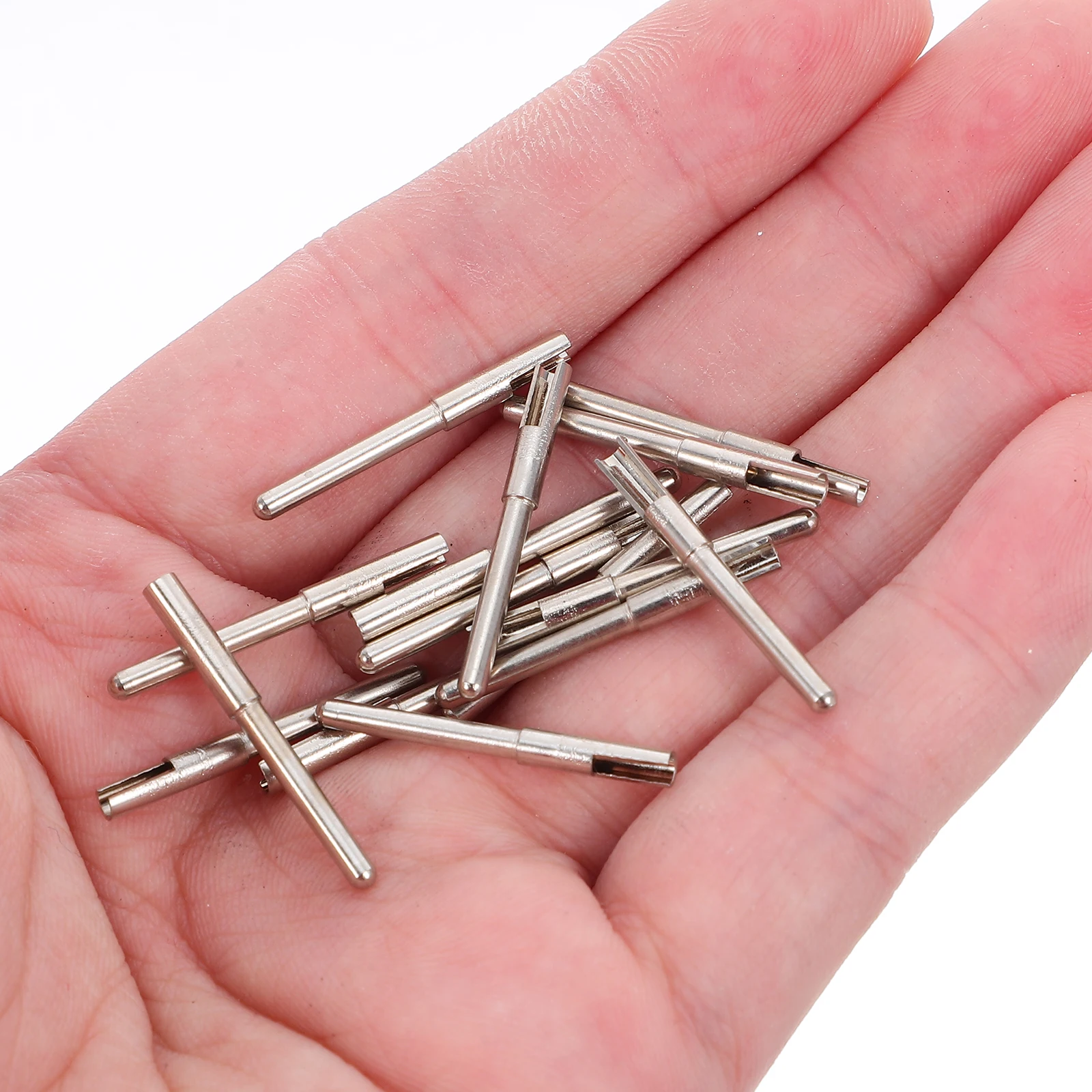 

Conductive Copper Pin Terminal Electrical Connector Silver Electrode Wires Needle
