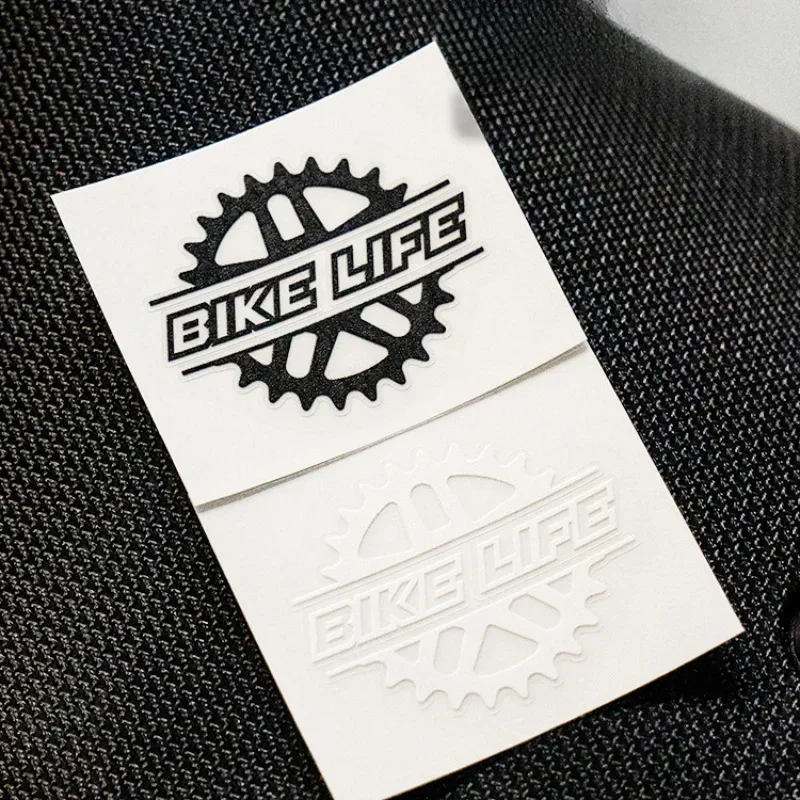 1 Stück wasserdichter Vinyl-Aufkleber für Fahrradrahmen, Oberrohr, dekorativer Aufkleber für Mountainbike- und Rennradzubehör – Detail 5