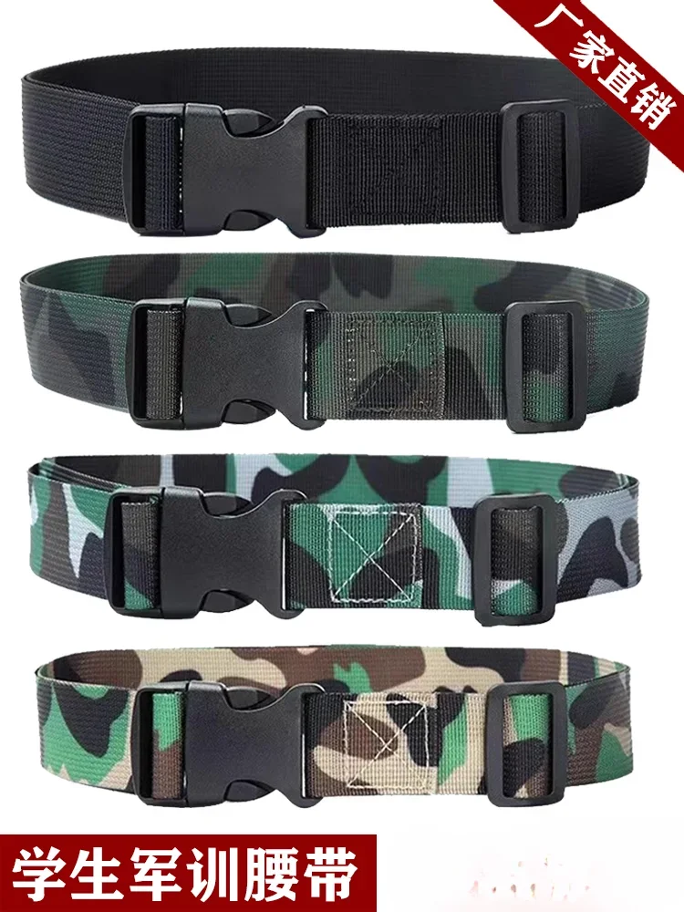 

Camouflage Training Belt for Male and Female Students Summer Camp Juvenile Belt for Malebelt Woven